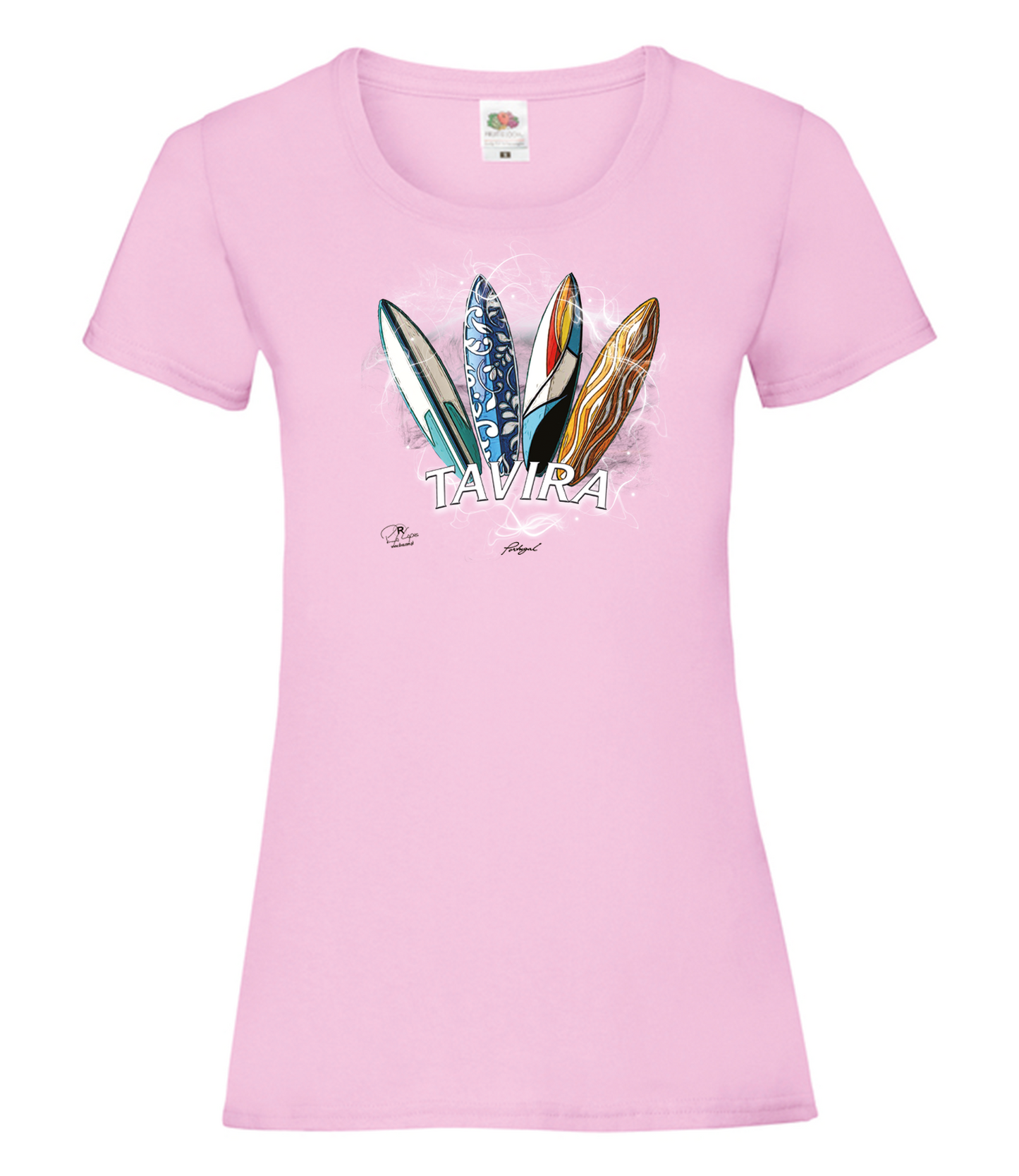 T-shirt Senhora Surfboards Tavira