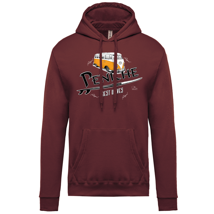 Sweatshirt Kariban com Capuz Pão de Forma Peniche