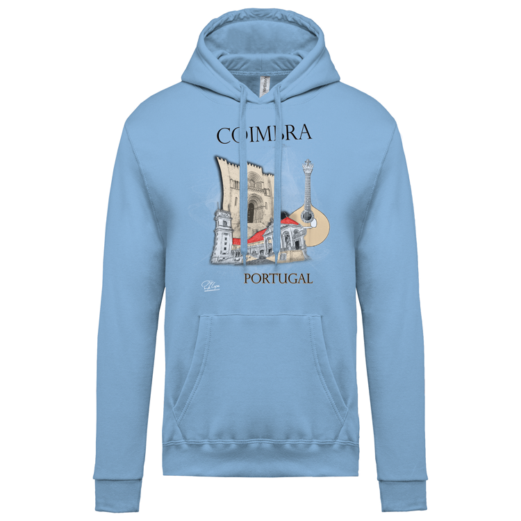 Sweatshirt Kariban com Capuz Sé de Coimbra