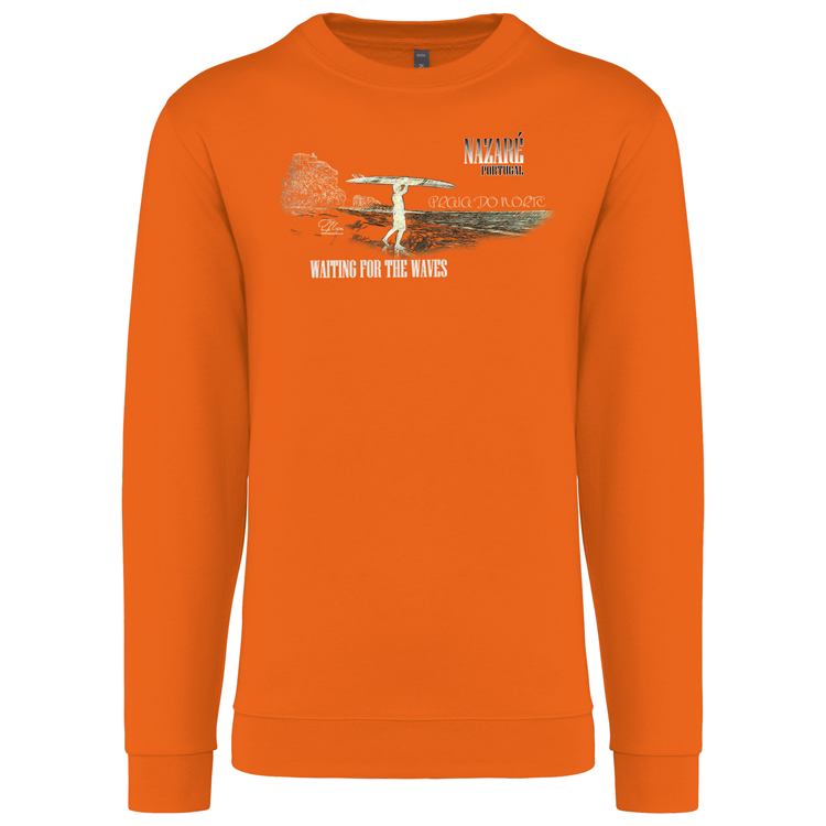 Sweatshirt Kariban sem Capuz Praia do Norte