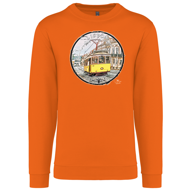 Sweatshirt Kariban sem Capuz Calçada do Combro