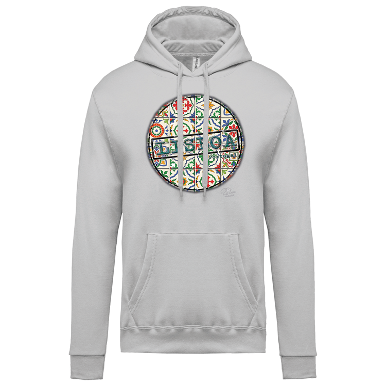 Sweatshirt Kariban com Capuz Pin Lisboa