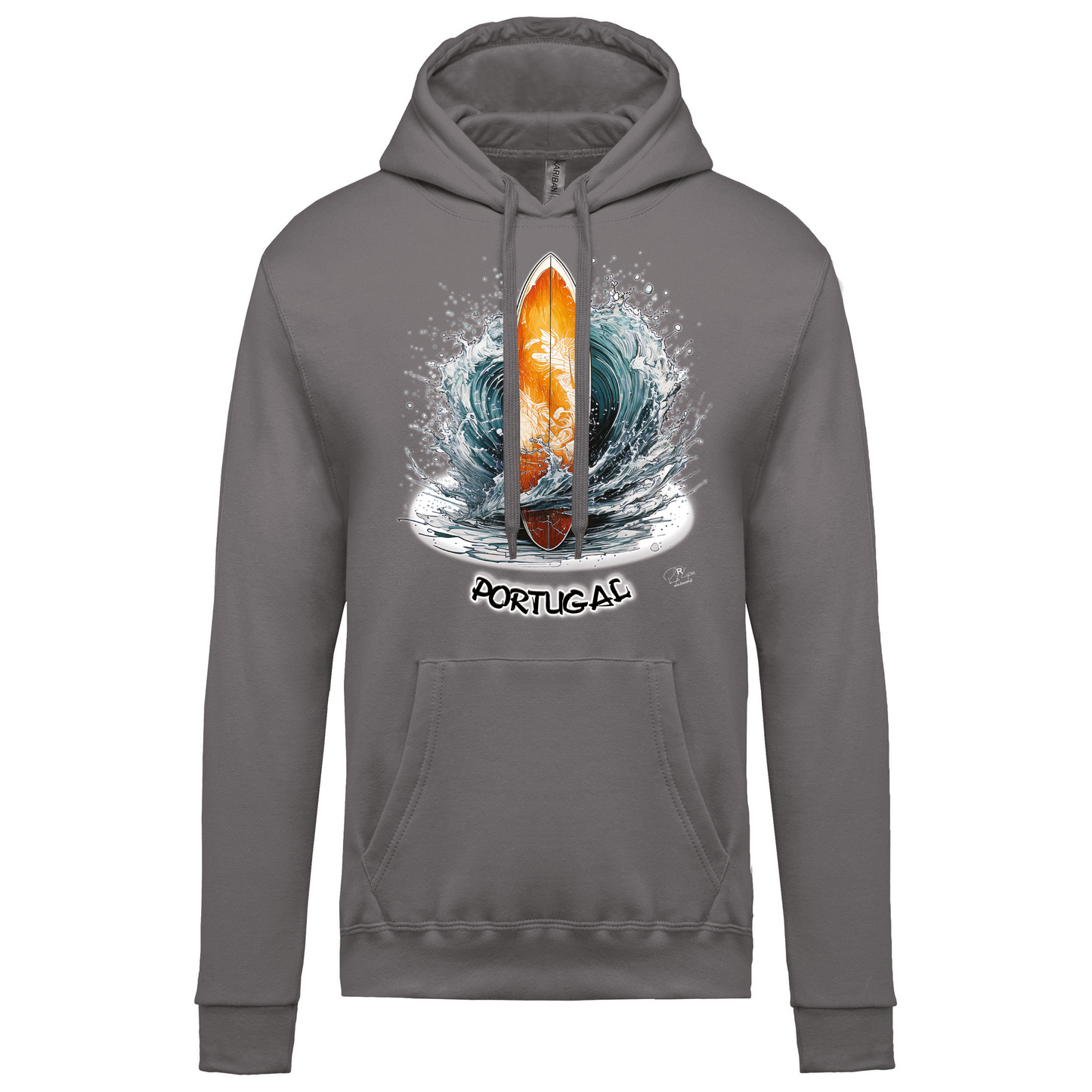Sweatshirt Kariban com Capuz Prancha Portugal