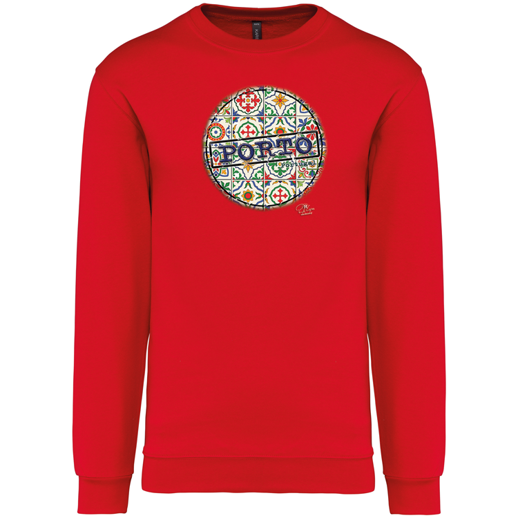 Sweatshirt Kariban sem Capuz Pin Porto
