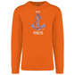 Sweatshirt Kariban sem Capuz Âncora Peniche