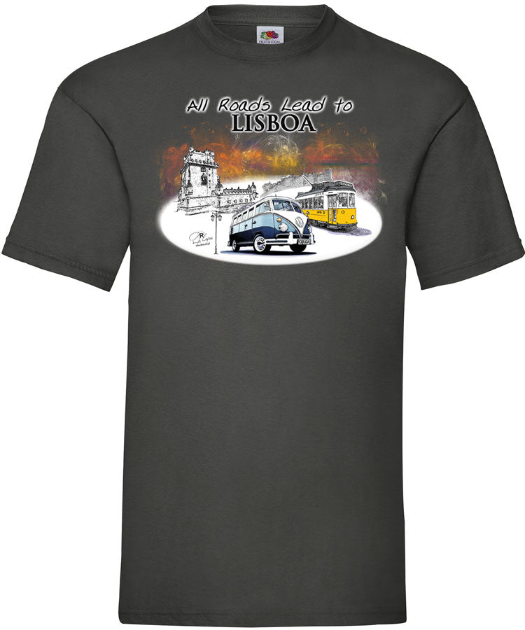T-shirt All Roads Lead to Lisboa