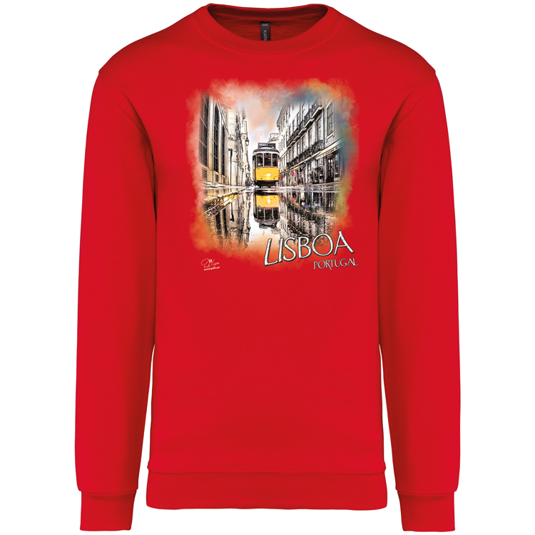 Sweatshirt Kariban sem Capuz Espelho Lisboa