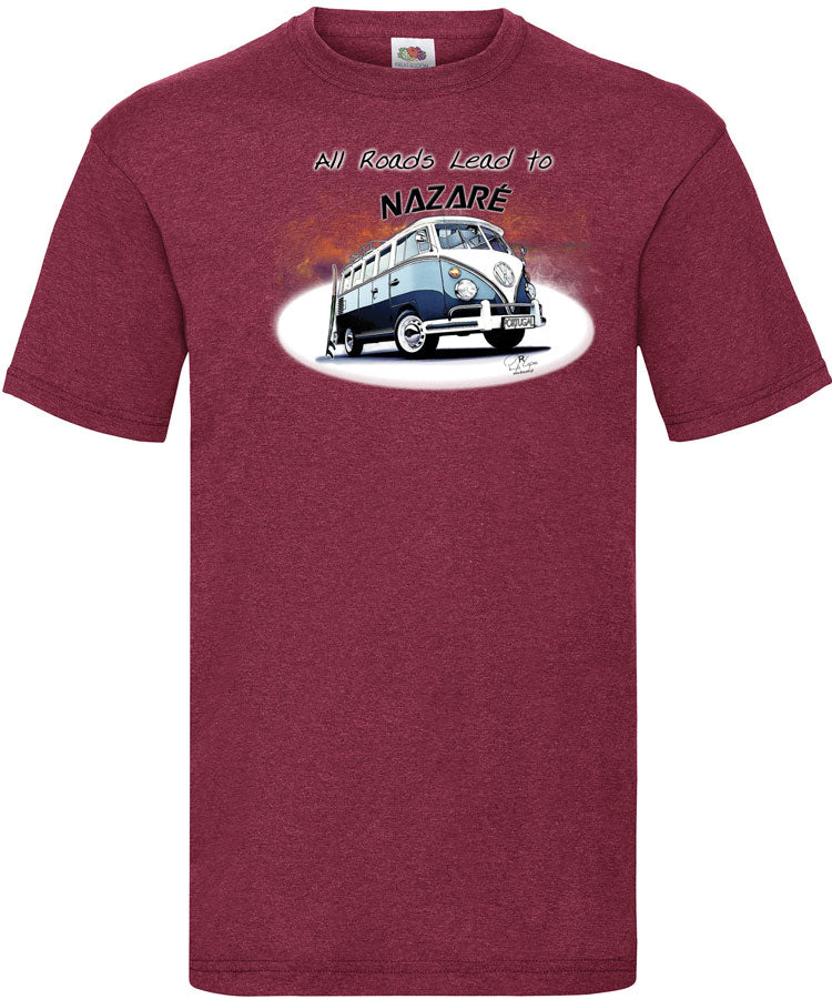 T-shirt All Roads Lead to Nazaré