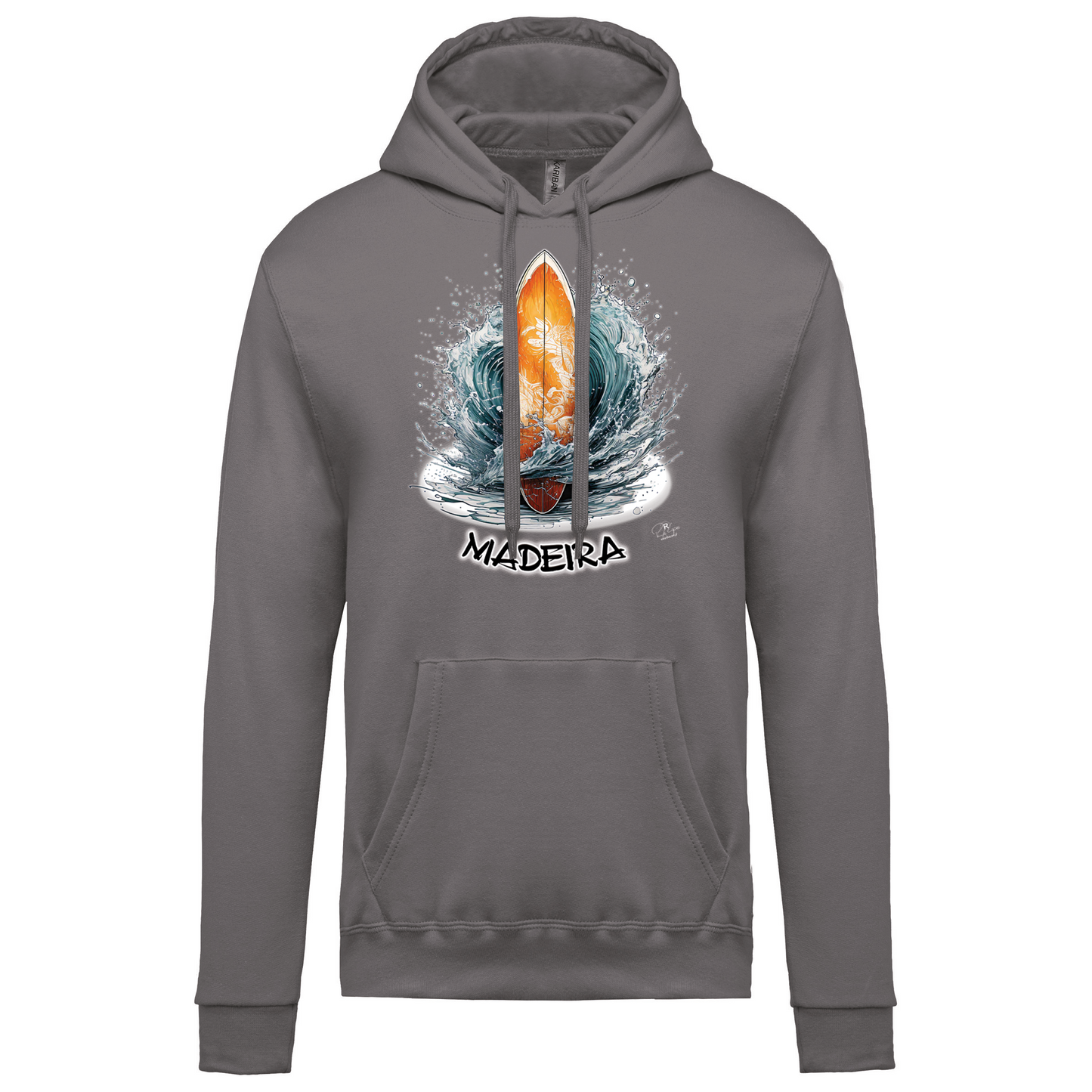 Sweatshirt Kariban com Capuz Prancha Madeira