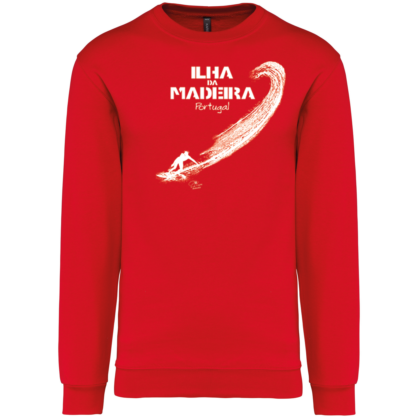 Sweatshirt Kariban sem Capuz Surf Ilha da Madeira