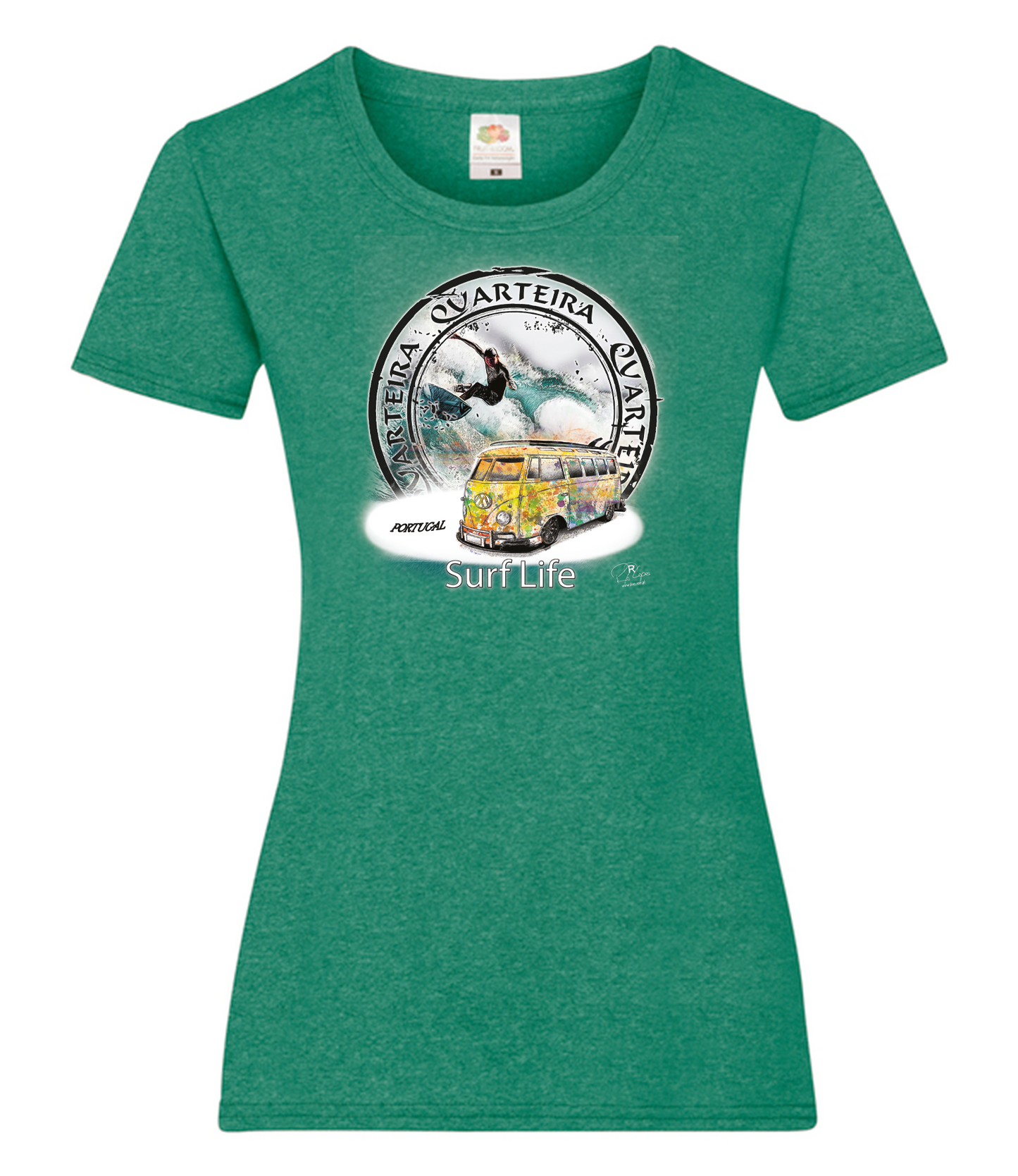 T-shirt Senhora Surf Life Quarteira