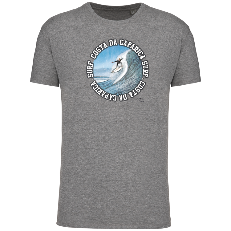 T-Shirt Algodão Biológico Monster Waves 2 Costa da Caparica