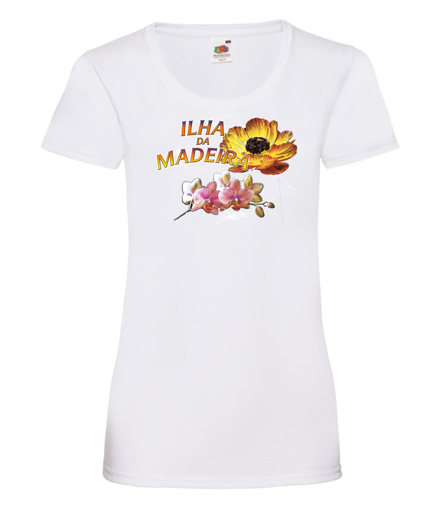 T-shirt Senhora Madeira Flowers
