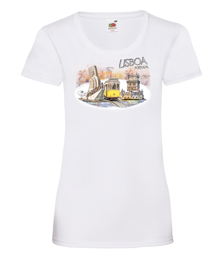 T-shirt Senhora Monumentos Belém