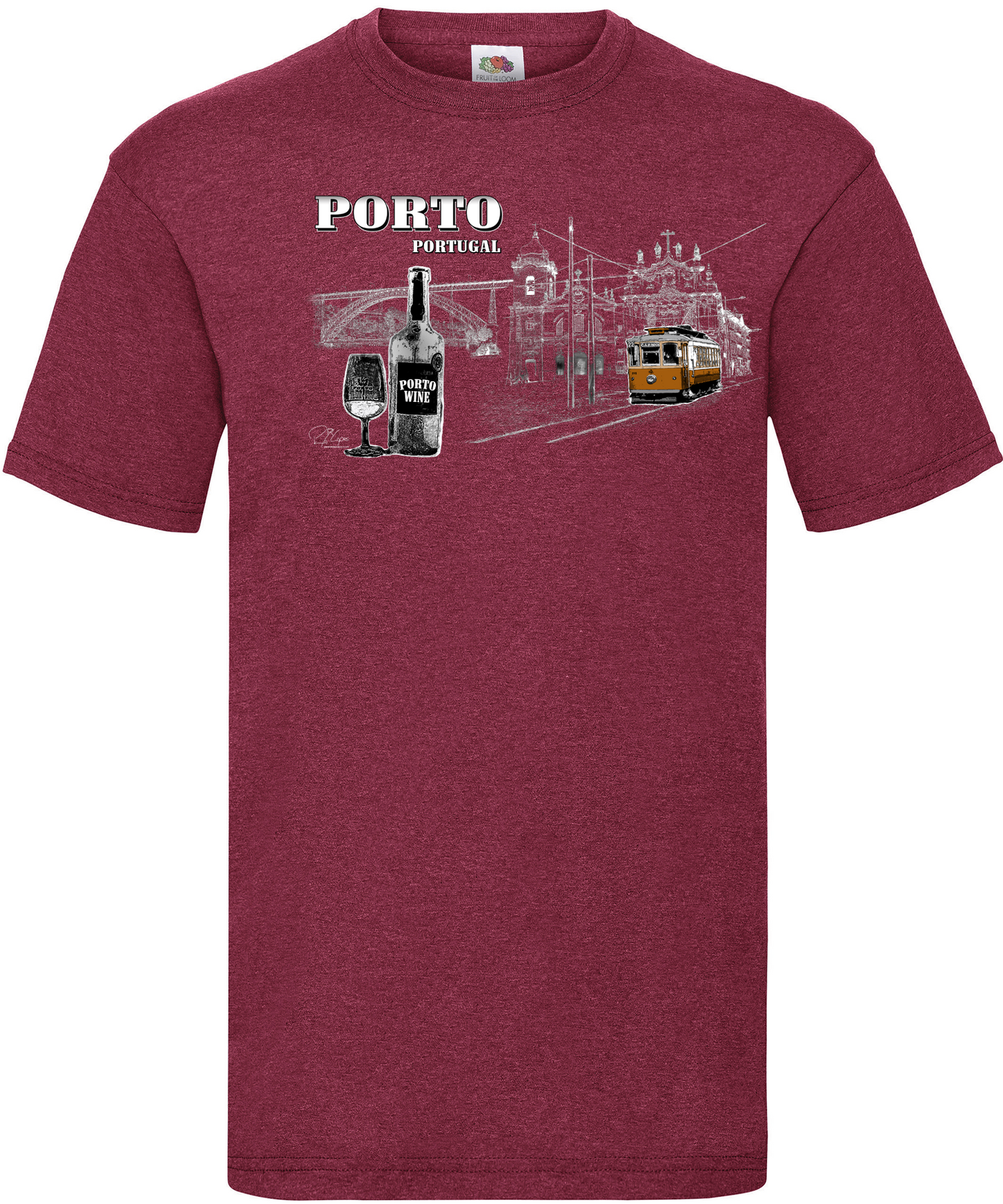 T-shirt Monumentos Porto