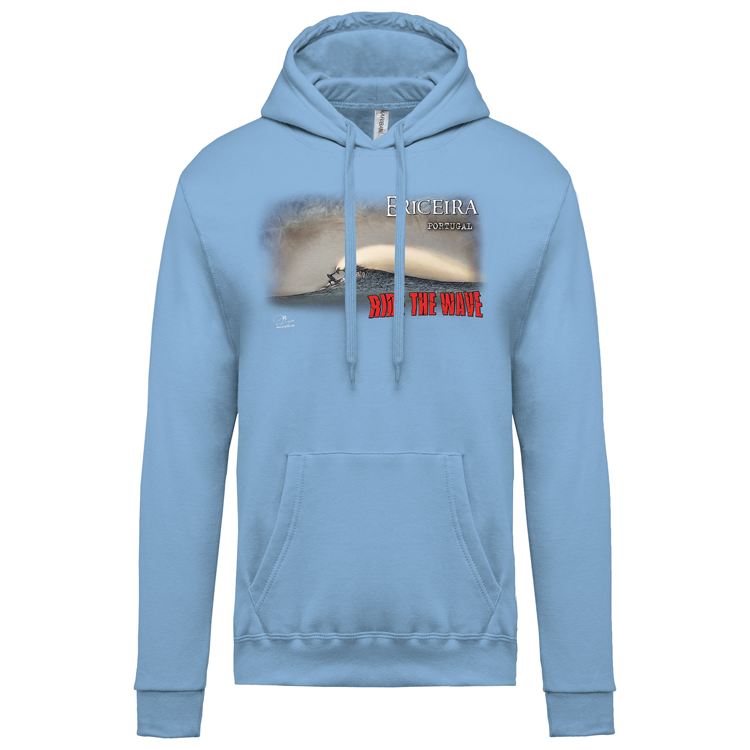 Sweatshirt Kariban com Capuz Ride the Wave Ericeira