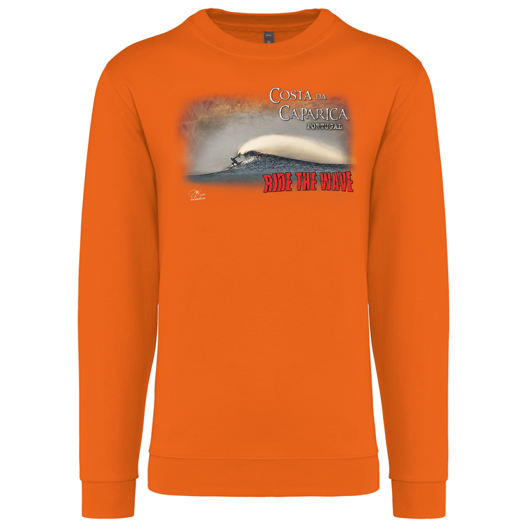 Sweatshirt Kariban sem Capuz Ride the Wave Costa da Caparica
