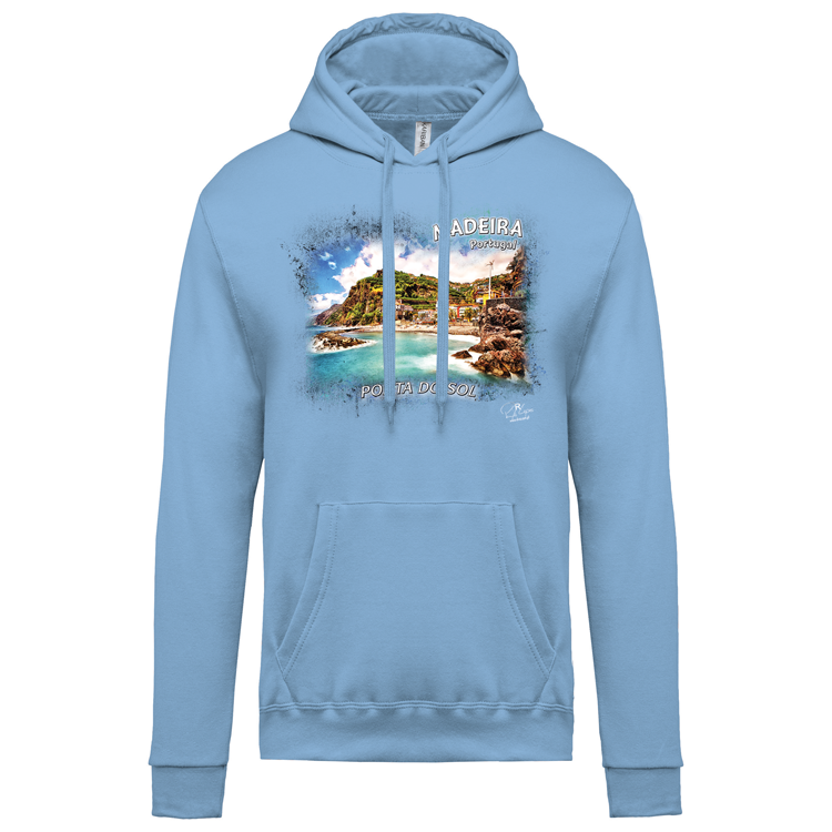 Sweatshirt Kariban com Capuz Ponta do Sol