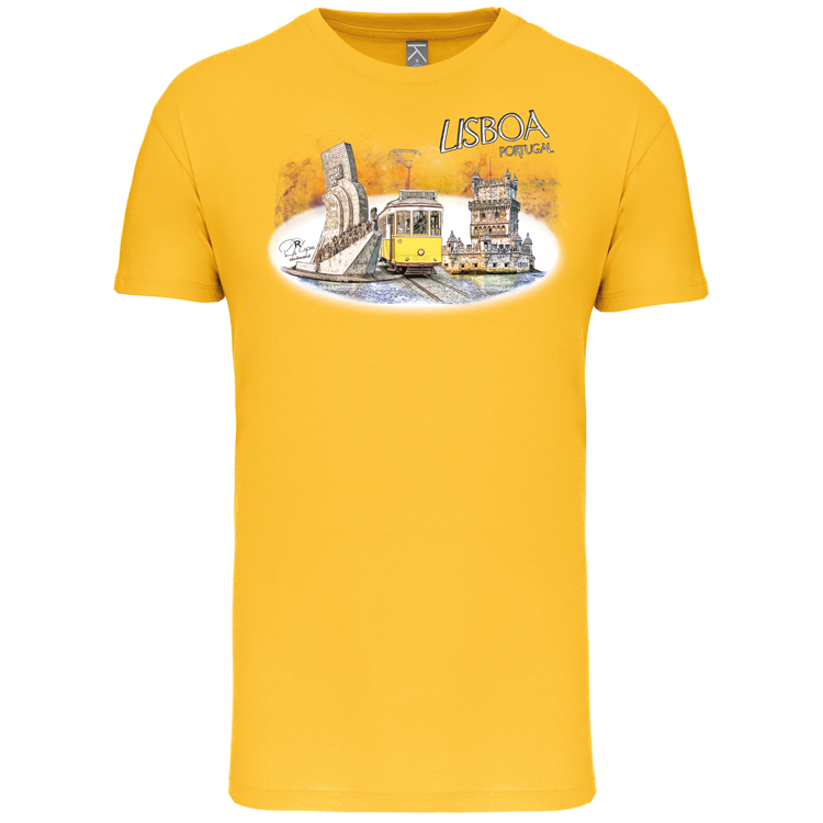 T-Shirt Algodão Biológico Monumentos Belém