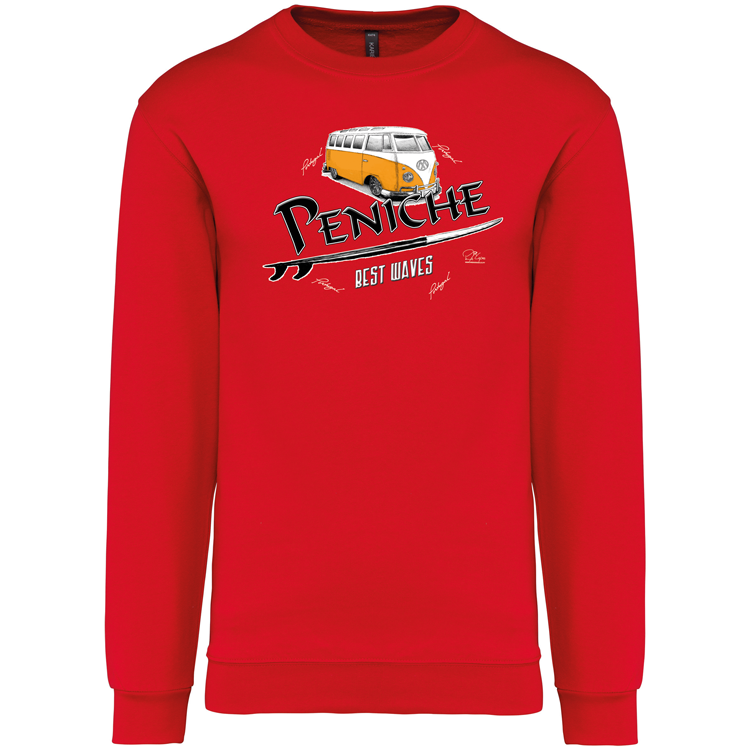 Sweatshirt Kariban sem Capuz Pão de Forma Peniche