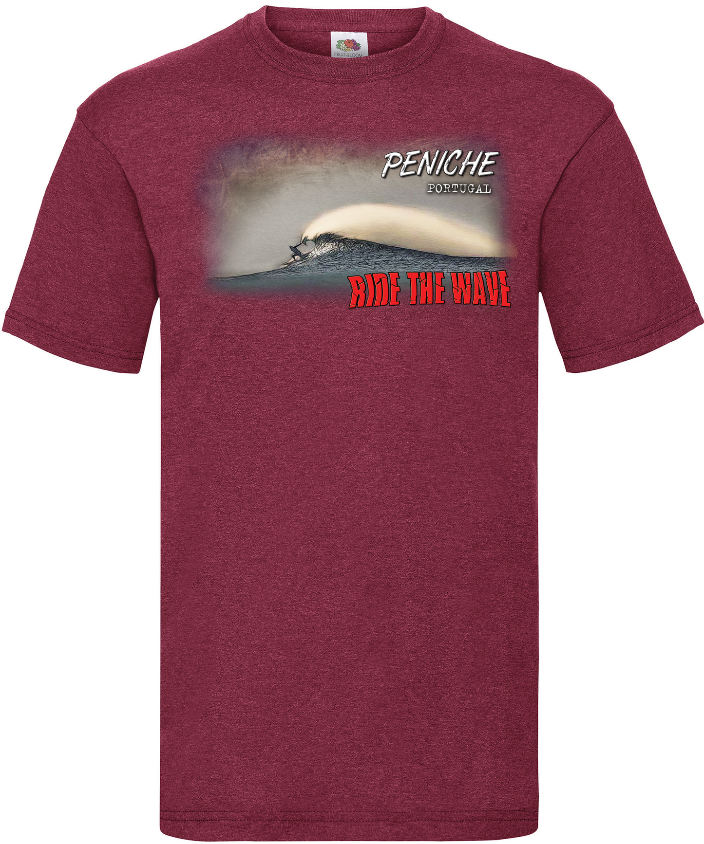 T-shirt Ride the Wave Peniche