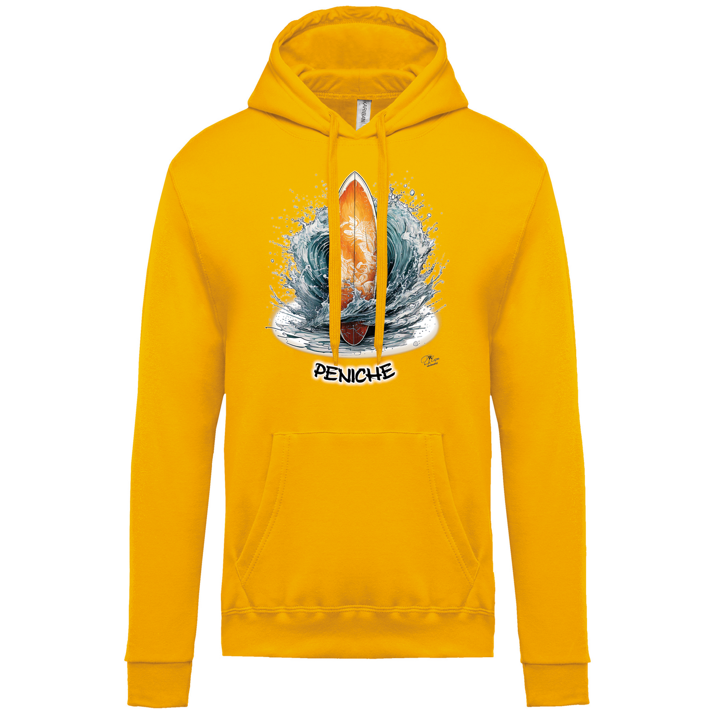 Sweatshirt Kariban com Capuz Prancha Peniche