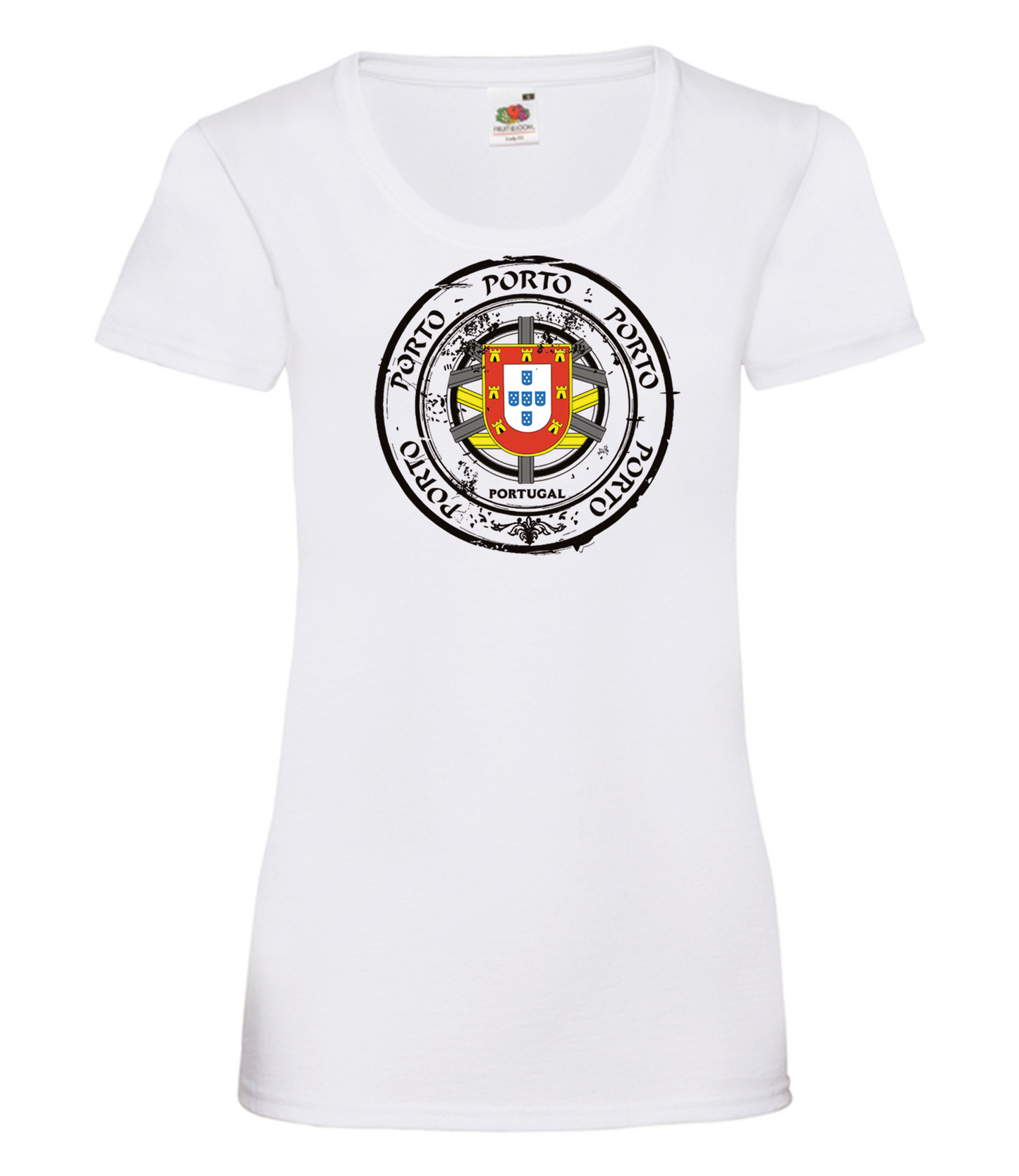 T-shirt Senhora Selo Escudo Porto