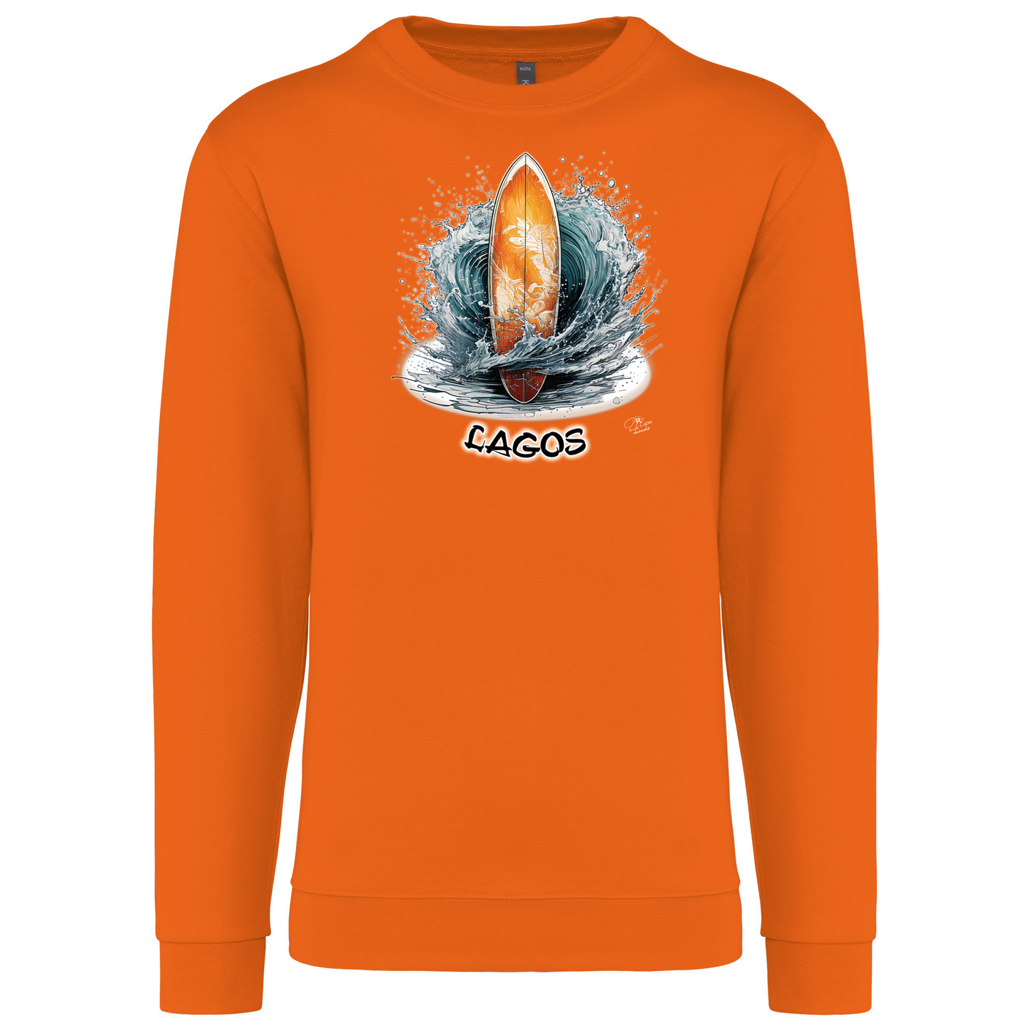 Sweatshirt Kariban sem Capuz Prancha Lagos