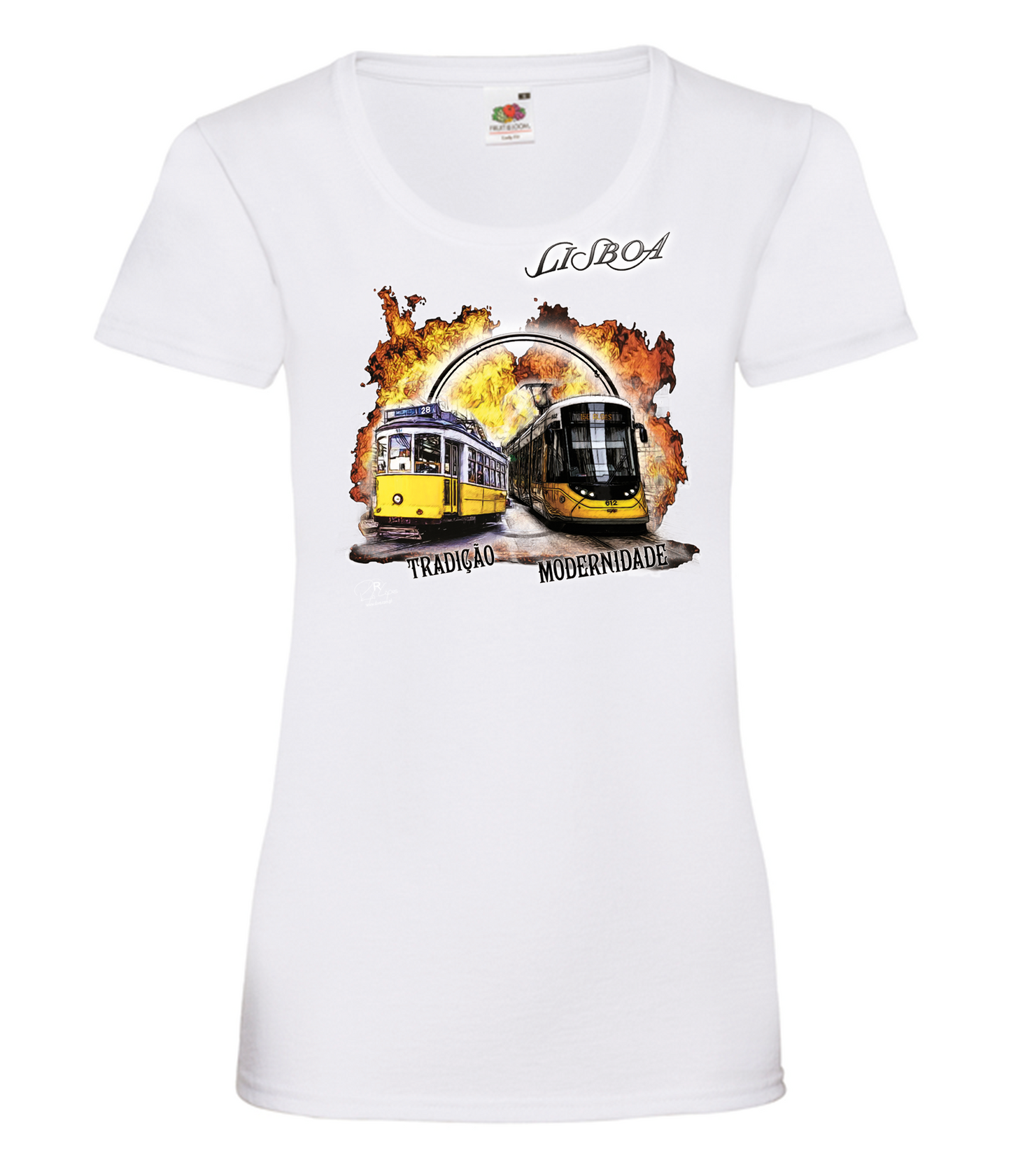 T-shirt Senhora Tradição e Modernidade