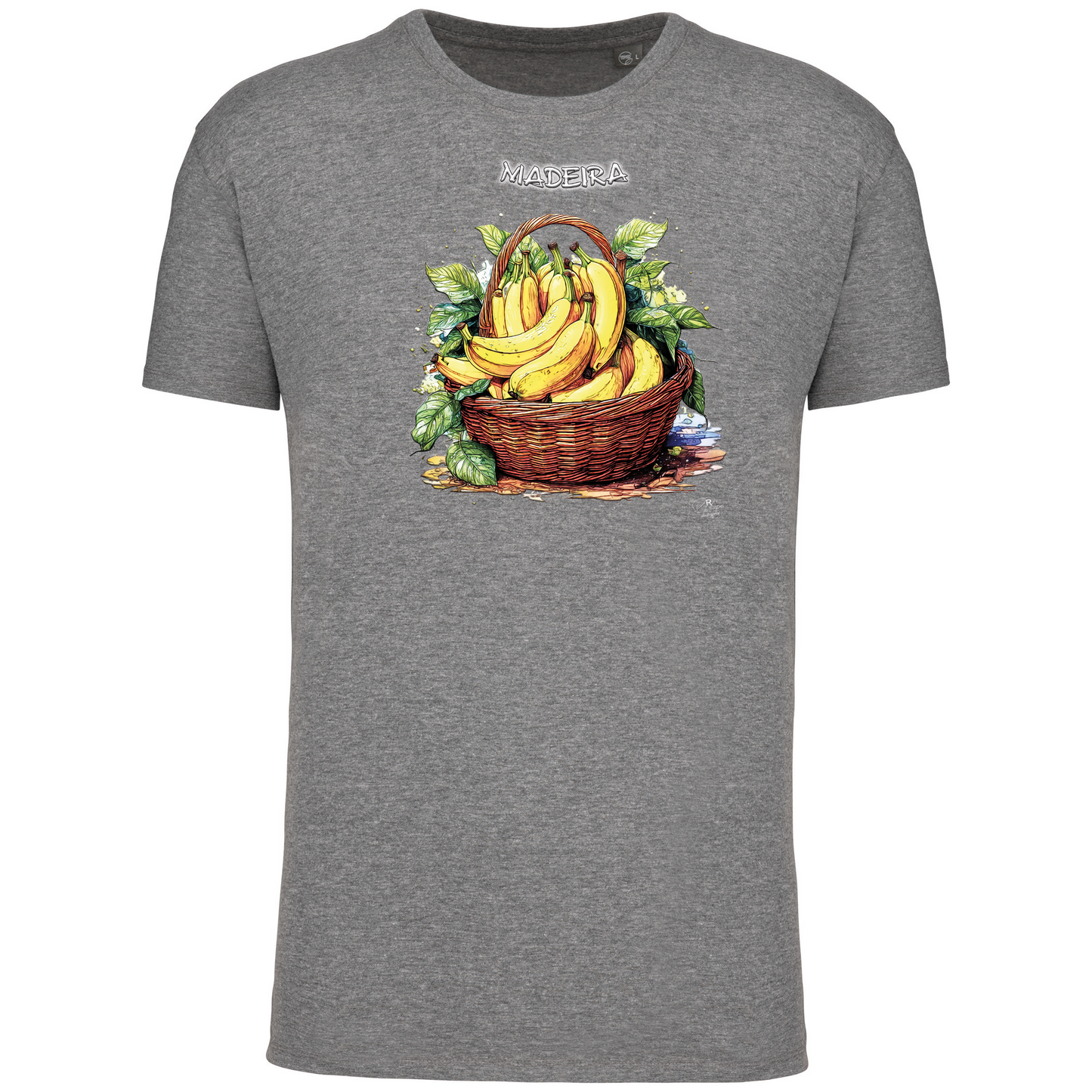 T-Shirt Algodão Biológico Cesto Bananas