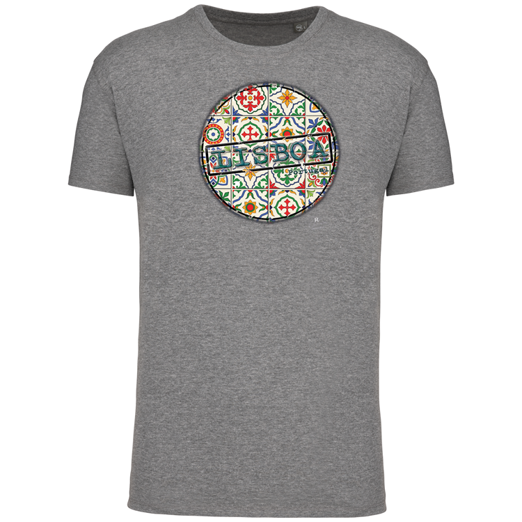 T-Shirt Algodão Biológico Pin Lisboa