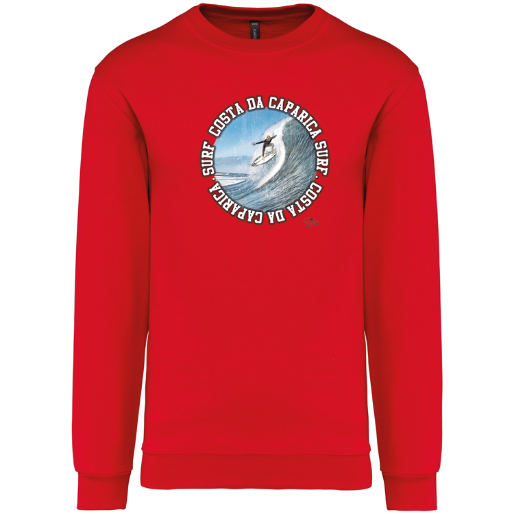 Sweatshirt Kariban sem Capuz Monster Waves 2 Costa da Caparica