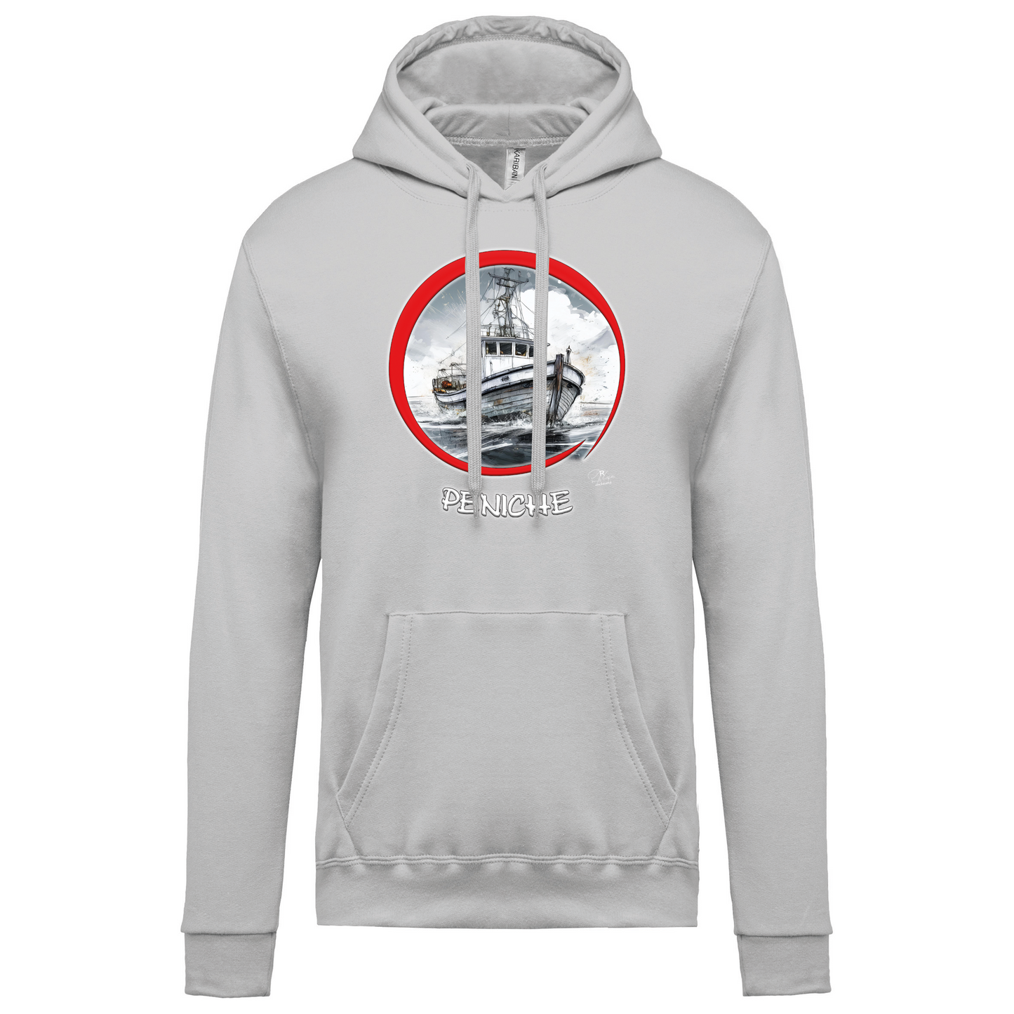 Sweatshirt Kariban com Capuz Traineira Peniche