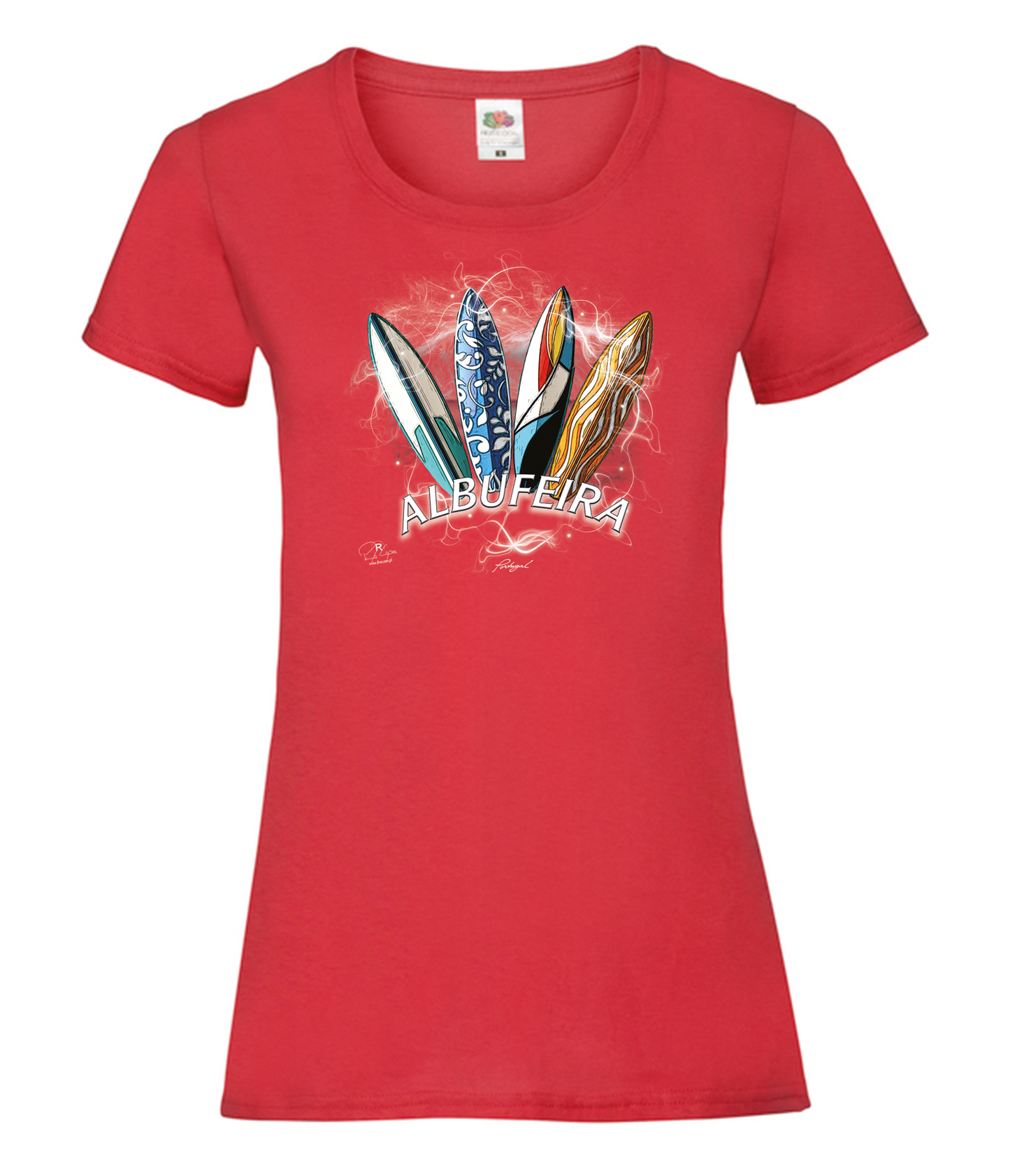 T-shirt Senhora Surfboards Albufeira