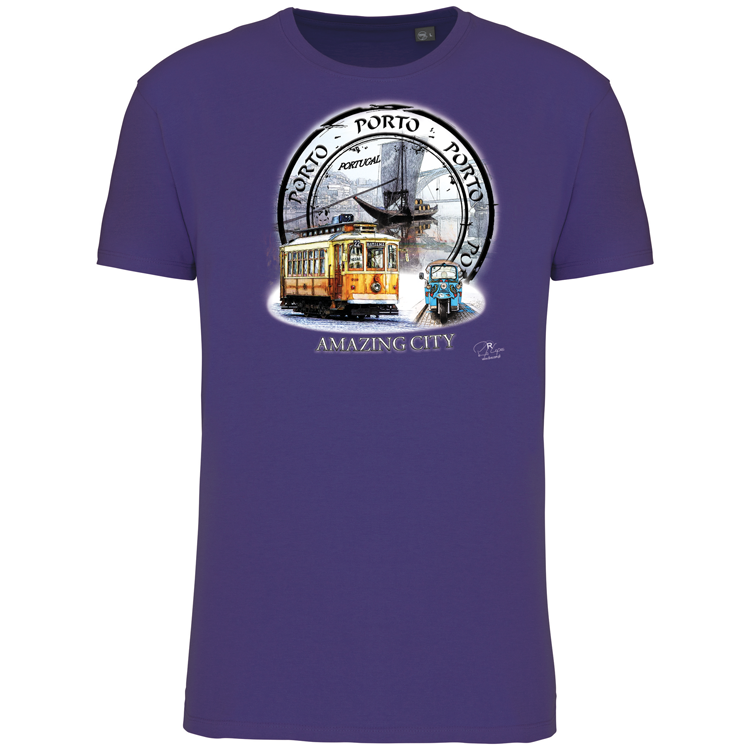 T-Shirt Algodão Biológico Amazing City Porto