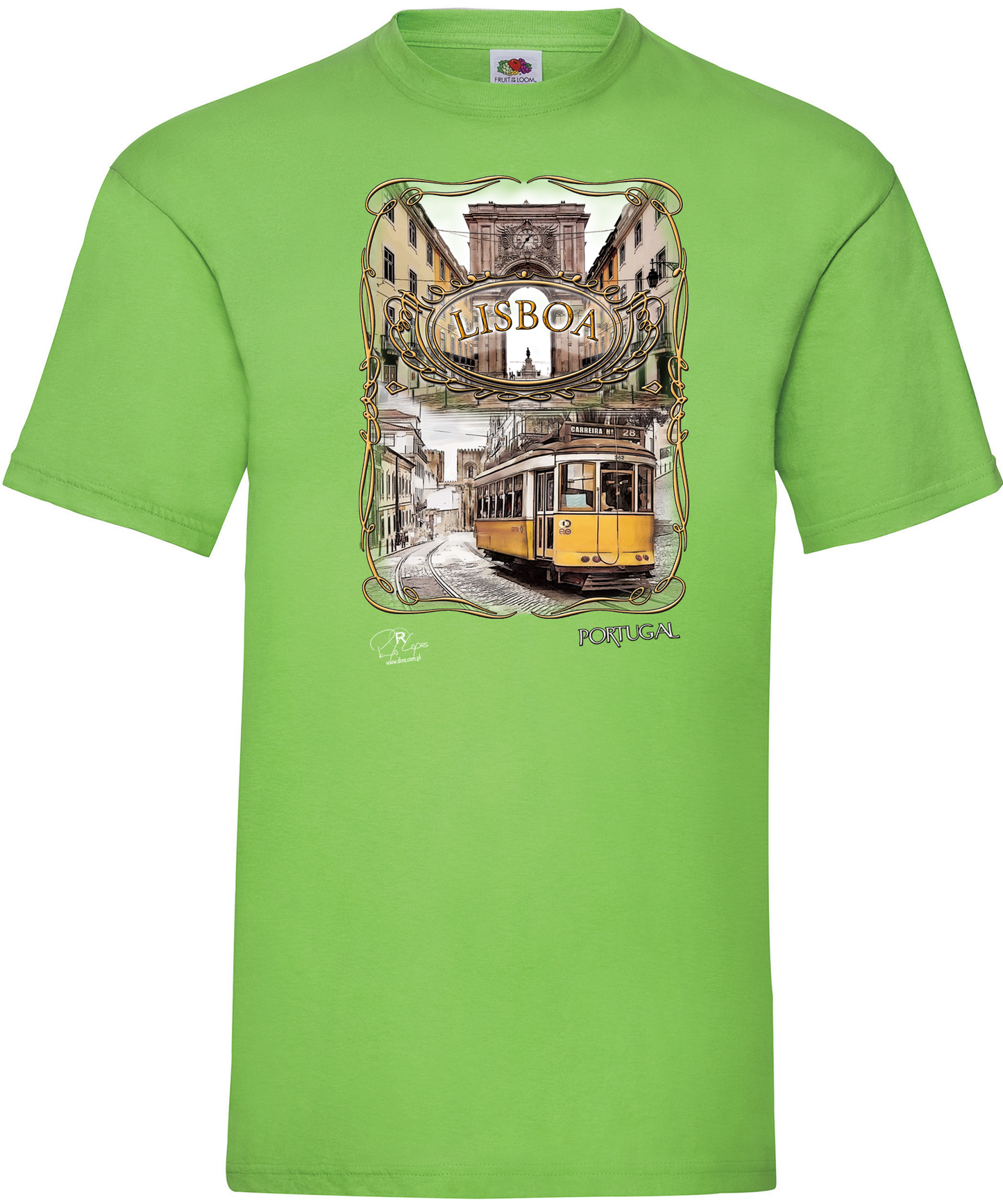 T-shirt Gold