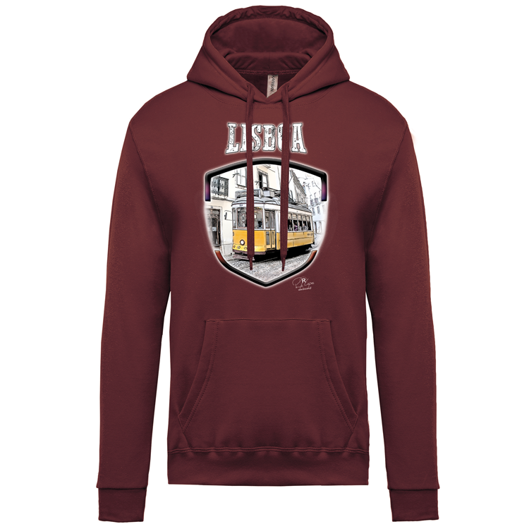 Sweatshirt Kariban com Capuz Lisbon Shield