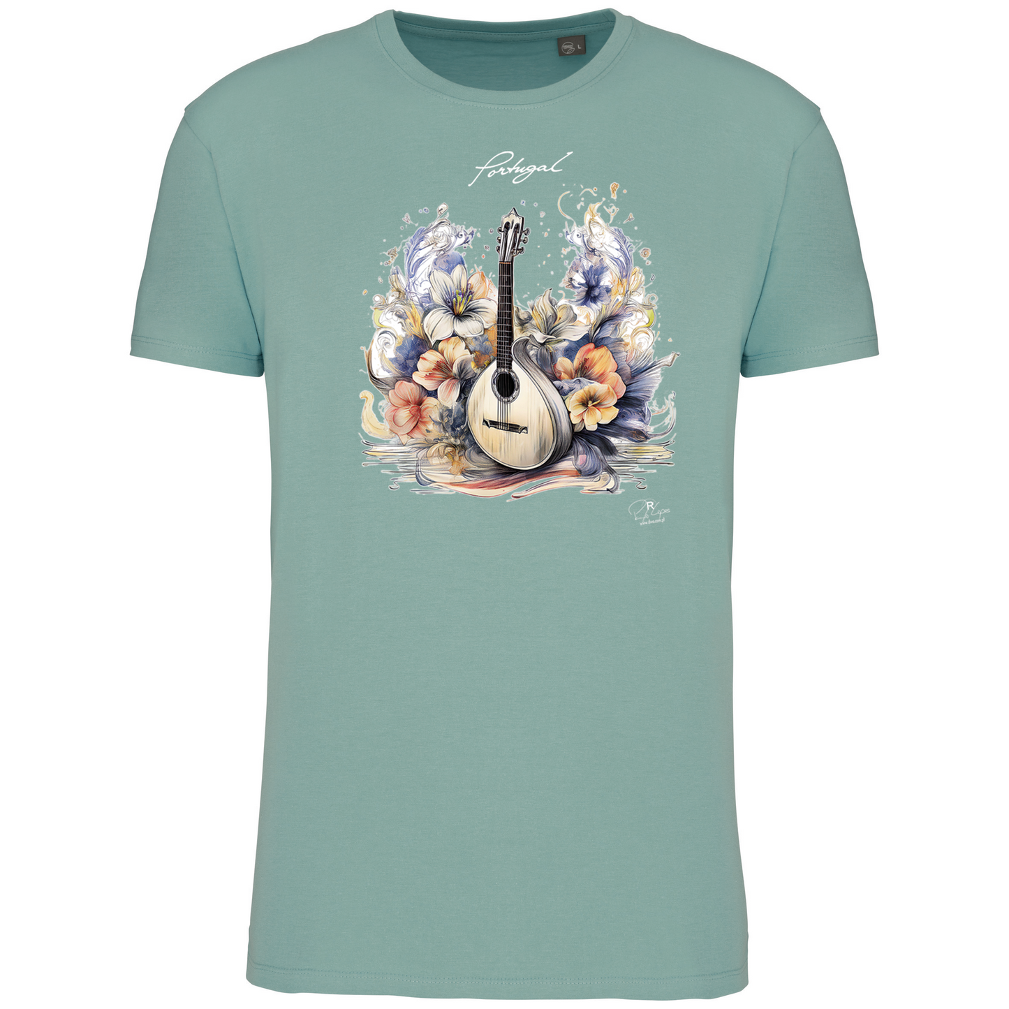 T-Shirt Algodão Biológico Guitarra Portuguesa