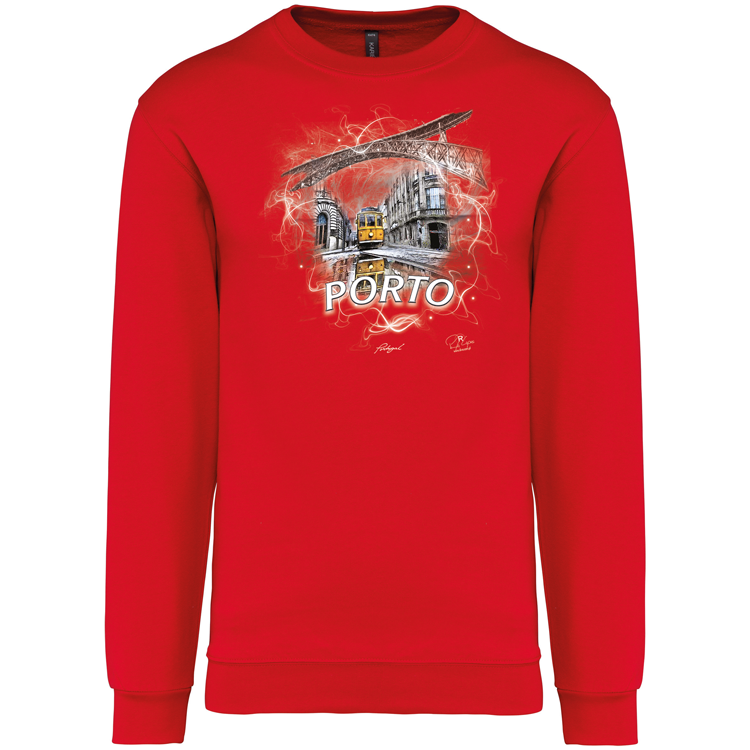 Sweatshirt Kariban sem Capuz Carreira 22
