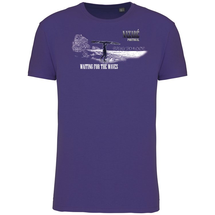 T-Shirt Algodão Biológico Praia do Norte