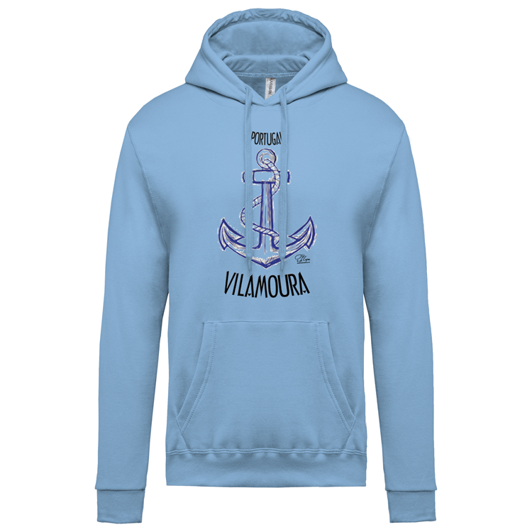 Sweatshirt Kariban com Capuz Âncora Vilamoura