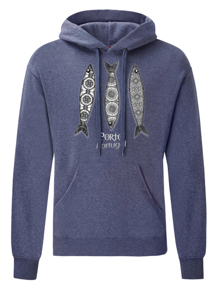 Sweatshirt 3 Sardinhas Porto