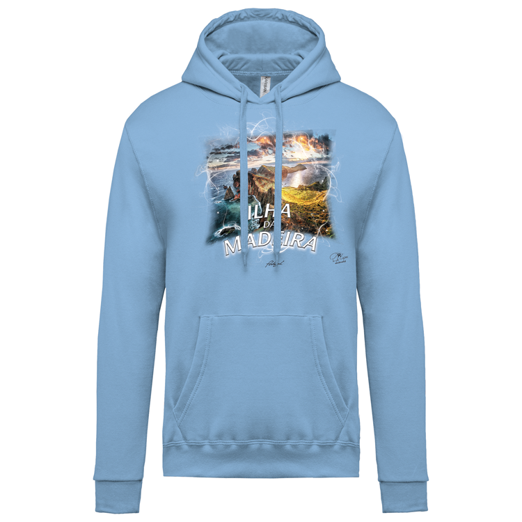 Sweatshirt Kariban com Capuz Ponta de São Lourenço