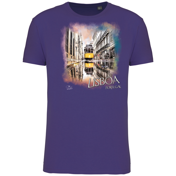 T-Shirt Algodão Biológico Espelho Lisboa