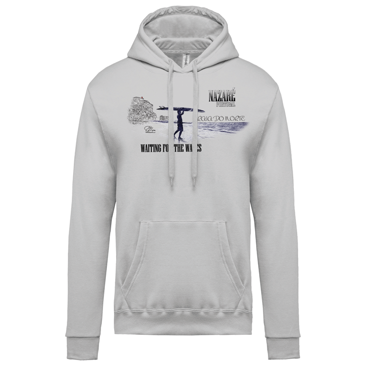 Sweatshirt Kariban com Capuz Praia do Norte