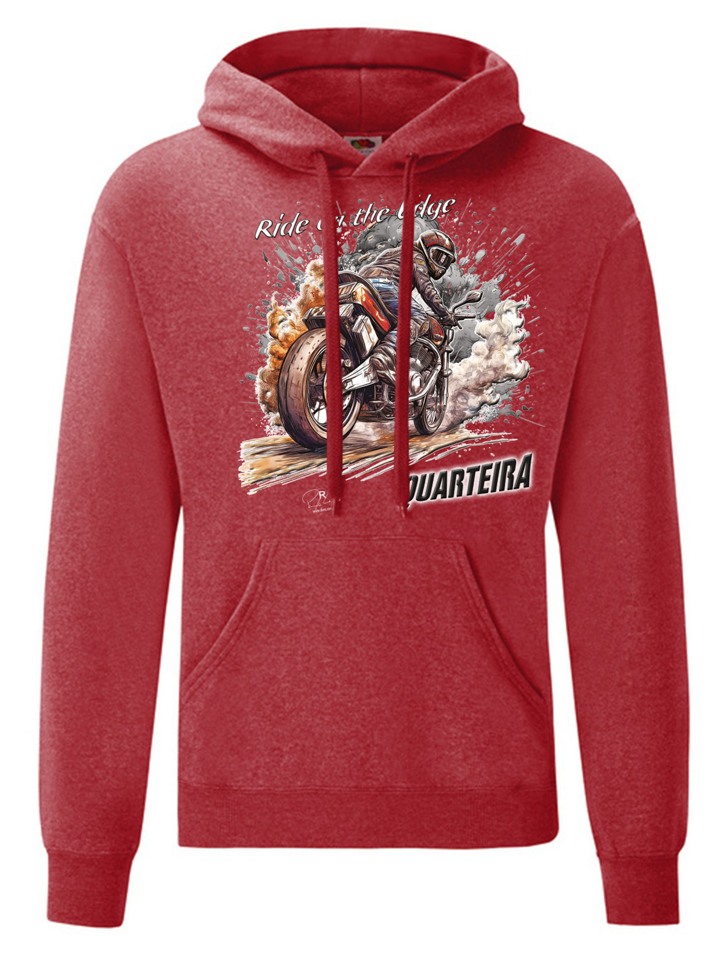 Sweatshirt Surfboards Ride on the Edge Quarteira