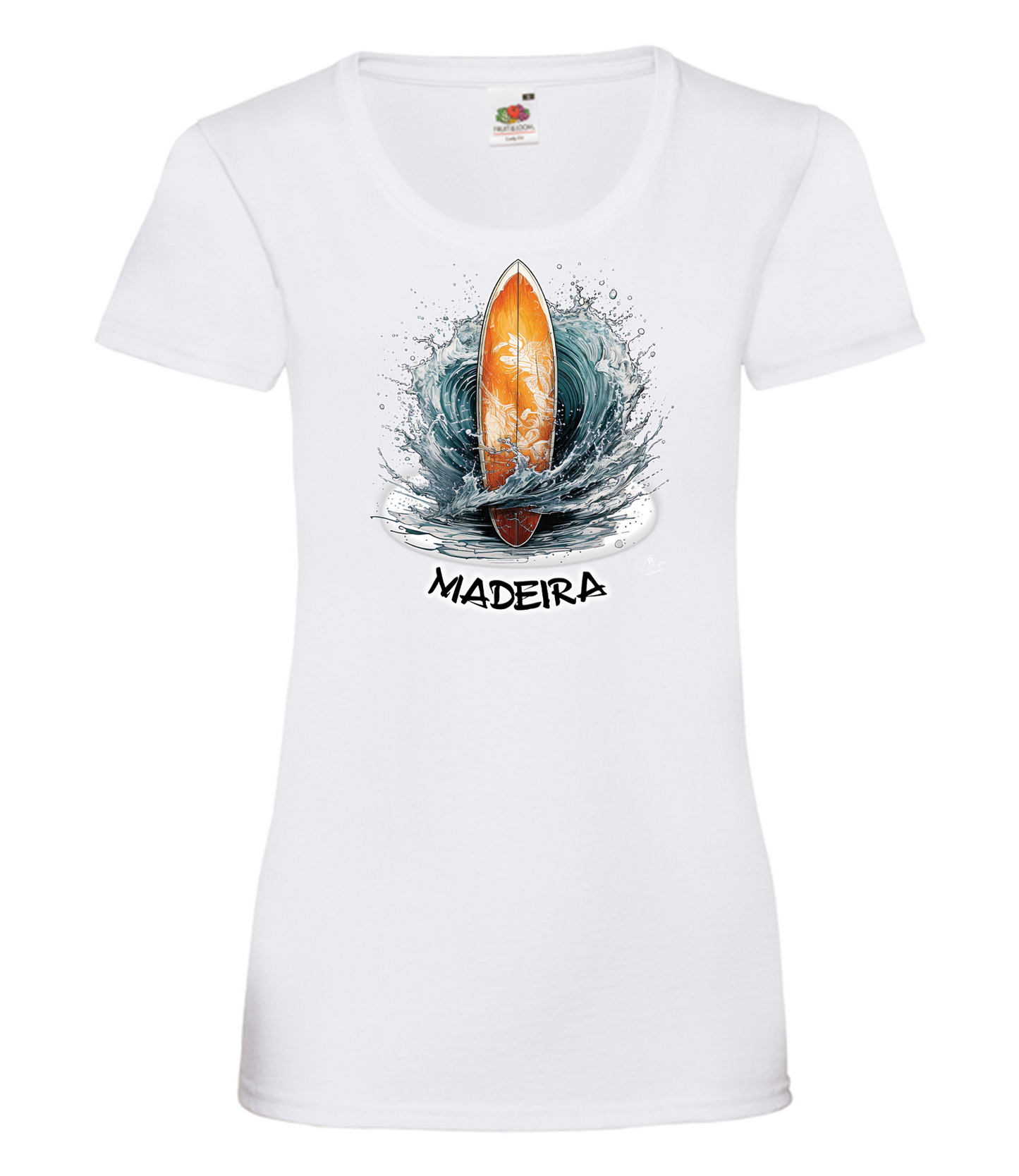 T-shirt Senhora Prancha Madeira