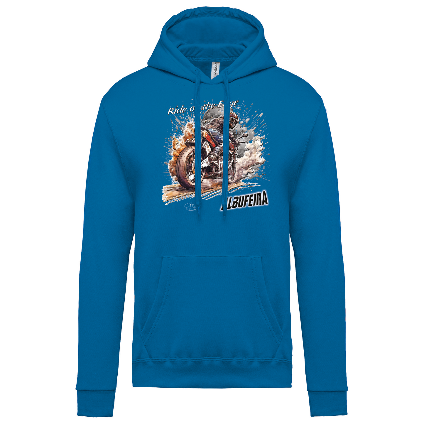 Sweatshirt Kariban com Capuz Ride on the Edge Albufeira
