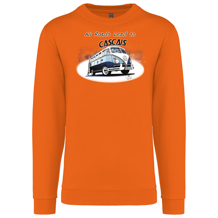 Sweatshirt Kariban sem Capuz All Roads Lead to Cascais
