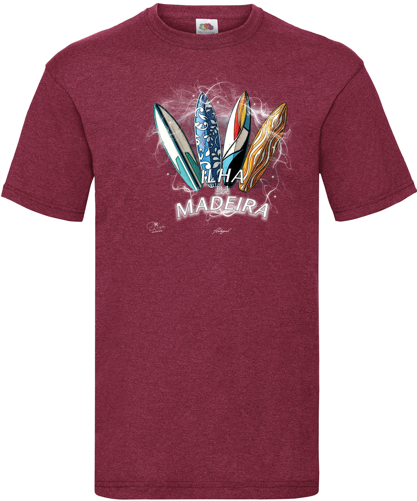 T-shirt Surfboards Ilha da Madeira